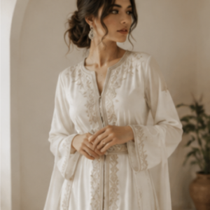 Caftan Blanc Pur